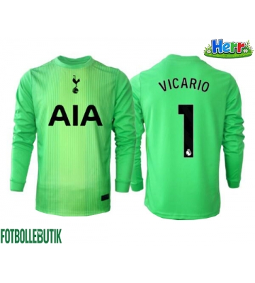 Tottenham Hotspur Guglielmo Vicario #1 Målvakt Hemmatröja 2025-26 Långärmad